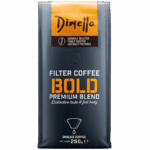 Premium blend Bold ground filter coffee in 250 gram pack